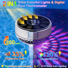 2025 Upgraded Pool Thermometer Floating Easy Read With Colorful Light Show   Rem