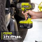 Ryobi 18v Cordless 1 2 In Impact Wrench Kit With 40 Ah Battery And Charger