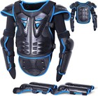 Kids Motorcycle Armor Suit Dirt Bike Gear With Knee Pads Elbow Pads Xmas Gifts