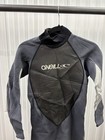 O neill Hammer 3 2mm Full Wetsuit Mens Size Medium M Black Grey Surfing Diving
