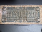 1864  100 Confederate States Of America One Hundred Dollar Note - Free Ship Usa