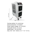 5 10 20g h Vegetable Food Sterilizer Ozone Generator Ozonizer Water Air Purifier