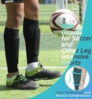 1pc Youth Adult Soccer Shin Guard Lightweight Calf Protective Gear Honeycomb Pad