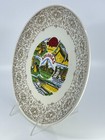 1960 Homer Laughlin Ceramic State Souvenir Plate Arkansas 10  Collectible Plate