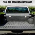 60  63  70  72  Pickup Truck Bed Trailer Storage Tool Box Underbody   Lock Key