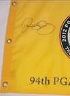 Rory Mcilroy Signed 2012 Pga Championship Flag  Grand Slam 