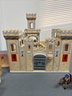 Melissa   Doug Wooden Folding Castle Playset  - Drawbridge Works W  Figures
