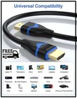 4k Short Hdmi Cable 6 Inch  Hdmi Cord 0 5ft High Speed Hdmi To Hdmi Cable 2 0 4
