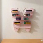 Butterfly Wall Shelf Openwork Butterfly Storage Rack Multi-tier For Bedroom
