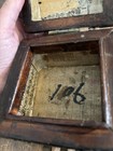 Antique Korean Seal Box Prayer Treasure Box Wood And Brass Old Vintage