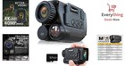 4k Night Vision Monocular Infrared Digital Goggles 8x Zoom 984ft Range 32gb Card