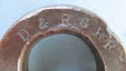 Original Brass Denver   Rio Grande Rr Stamped  Lock-s  Platte River