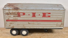 Vtg 1950 s Pressed Steel Pie World Wide Movers Truck Trailer As Is Parts repair