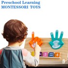 Montessori Toys Kids Math Counting Blocks Learning Toy Ages 2-5 Gift Set