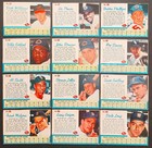 1962 Post Cereal Baseball - Choose Your Card - 10  Discount Available Vg-ex 