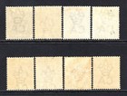  1276     St Lucia Qv 1891-98  die Ii  Set To 1s  Sg43-50 Lm mint  2d Is M mint 