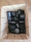 Acetal Delrin Pom Round Rod  Black 2 1 4  Dia 1 5-2 25 Long Medium Box Full