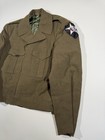 Vintage Us Army M-1950 Wool Field Jacket 36l Korean War Ike Jacket Native Patch
