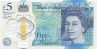 Uk   England  5  Pounds  2015  Series Ac01  Que  Ii  Uncirculated Banknote Ss10