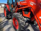 Kubota M5-111 Tractor Loader With Bucket   Grapple