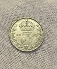 3 Silver Pence - Great Britain-  Unc -  1925 - Silver  500