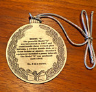  3 In Series -- 1998 John Deere Pewter Christmas Ornament -- Model G