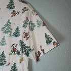 Disney Parks World Christmas Shirt Winter Snow Mickey Mouse   Friends Shirt Sz M