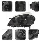 2007-2012 Mercedes Gl320 Gl350 Gl450 Gl550 Halogen Headlight Left Driver Side