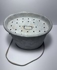 Vintage Frabill s Wade-bucket Galvanized Minnow Bucket    With Straps