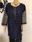 Ethnic Pakistani Indian Designer Fancy Trendy Shalwar Kameez Suit Medium