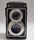 Vintage Kodak Reflex Twin Lens  2 1 4 X 2 1 4 Camera Film- Untested As Is