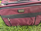 Tutto 4220ma Rolling Sewing Machine Case Burgundy 19x12x10 Wheeled