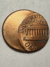    1982-2008 Lincoln Cent- Major Off Center Mint Error- Rare- Priced To Sell      