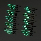 Leaf Style Watch Hands C1 C3 Mixed Super Luminous Part For Skx007 Nh34 Nh35 Nh36