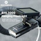 Rockbros Bike Super Bright Headlight 3000 Lumen Temperature Control Smart Light