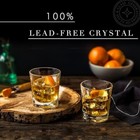 Joyjolt Carina Old Fashioned Whiskey Glasses Set Of 4  New