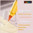 Hot Glue Gun Kit With 30 Glue Sticks  Fast Preheating Hot Melt  High Temp