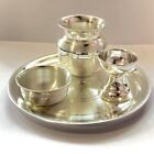 999 Solid Silver Pooja Set