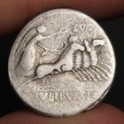 Apollo Mercury Neptune Denarius 85bc Ancient Roman Republic Silver Coin Bursio