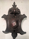 Antique European Wood Carved Pediment-crest Ornament Salvage