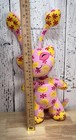 Neopets Disco Aisha Plush 14    Limited Too Stuffed Vintage 2004 Pink Flower