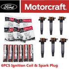 6pcs  Genuine Motorcraft Ignition Coil   Spark Plug For Ford F150 3 5l Usa