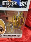 Jeri Ryan Hand Signed Autographed Funko Pop Figure Seven On Nine Star Trek Coa