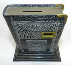 Art Deco Vintage Coin Bank Jeddo   Highland Coal Advertising Zell Addo No Key