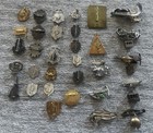 Lot Of 32 Vintage Alpine Travel Pins Germany Austria Switzerland Enamel Souvenir