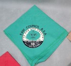 Vintage Boy Scouts Of America Assorted Neckerchiefs Lot Of 6