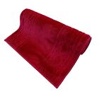 Custom Size Anti-slip Washable Soft Pile Burgundy Trellis Design Runner Rug