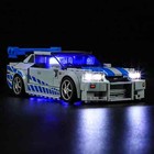 Led Light For Lego 76917 Speed 2 Fast 2 Furious Nissan Skyline Gt-r  r34  Lamp