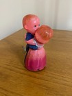 Vintage Occupied Japan Celluloid Dancing Couple Wind-up Toy Working C1-77