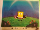 Spongebob Squarepants Original Production Cel Cell Animation Art
